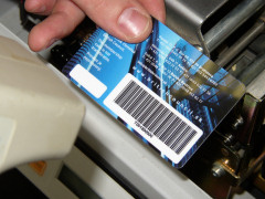 Production of plastic cards