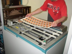 Production of plastic cards