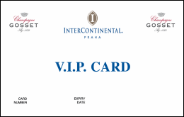 Loyalty cards - Intercontinental Hotel